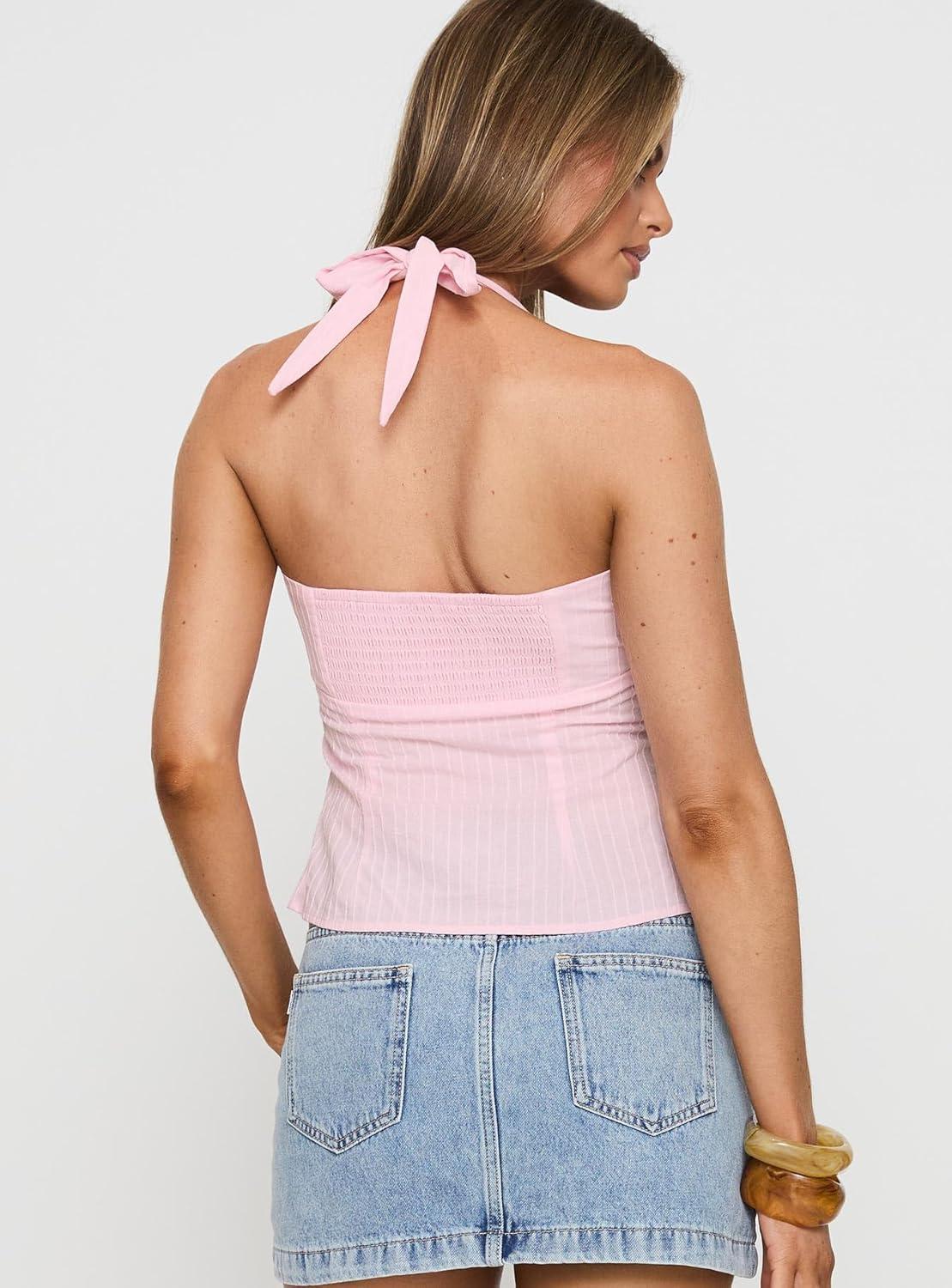 imagePrincess Polly Isabetta Halter Top PinkPink