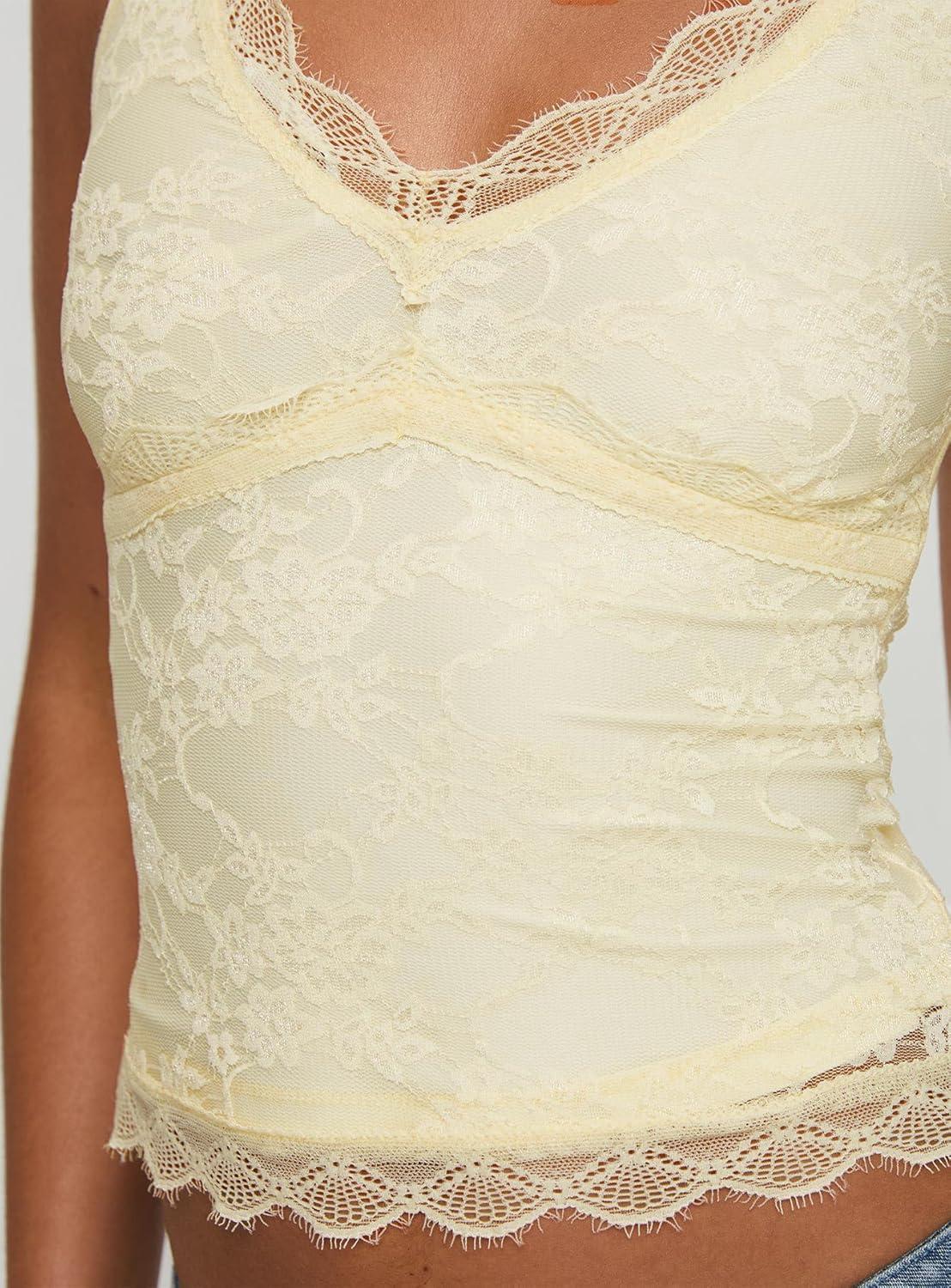 imagePrincess Polly Womens Far Away TopYellow