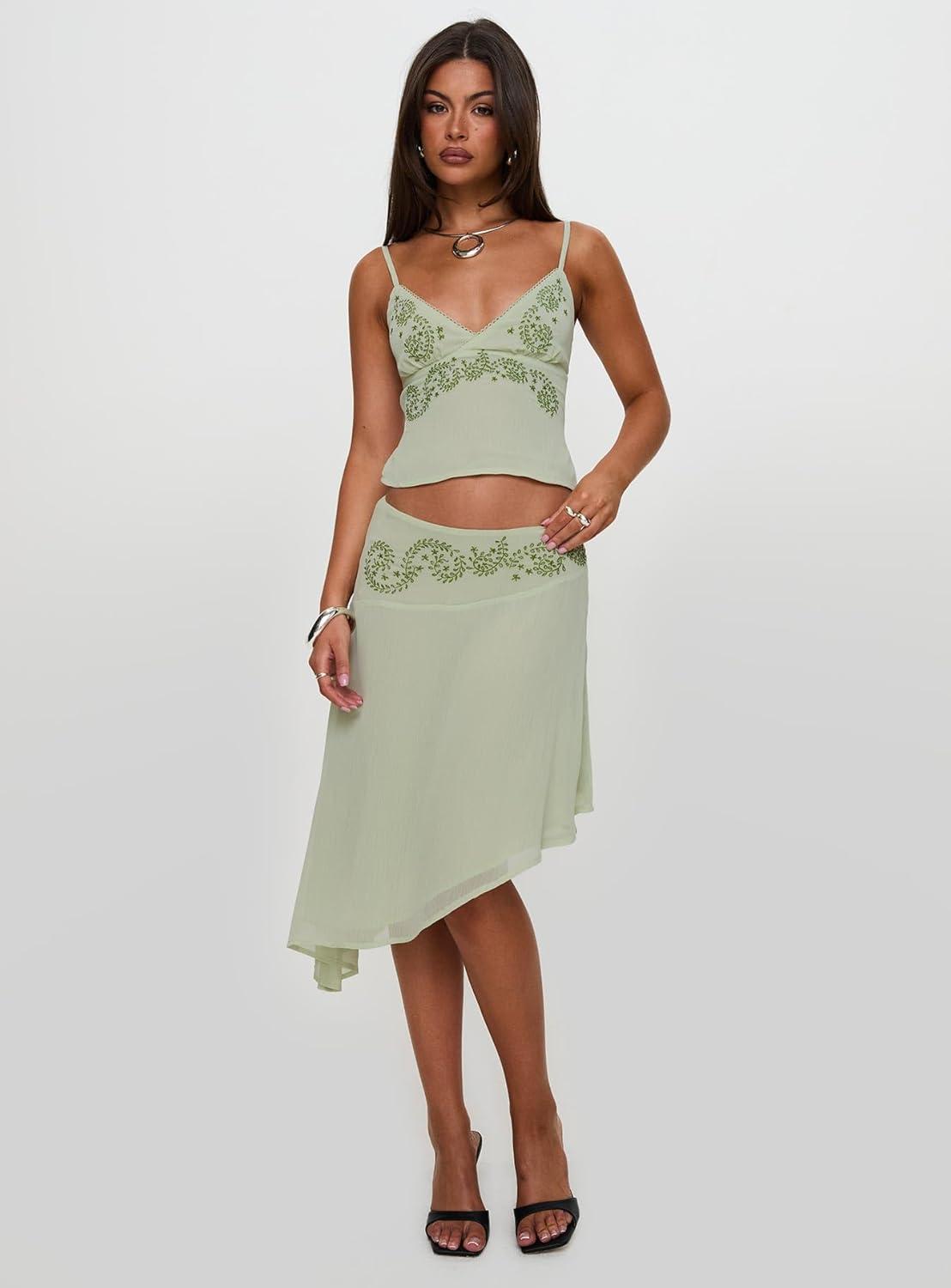 imagePrincess Polly Womens Pappilion Top SageSage