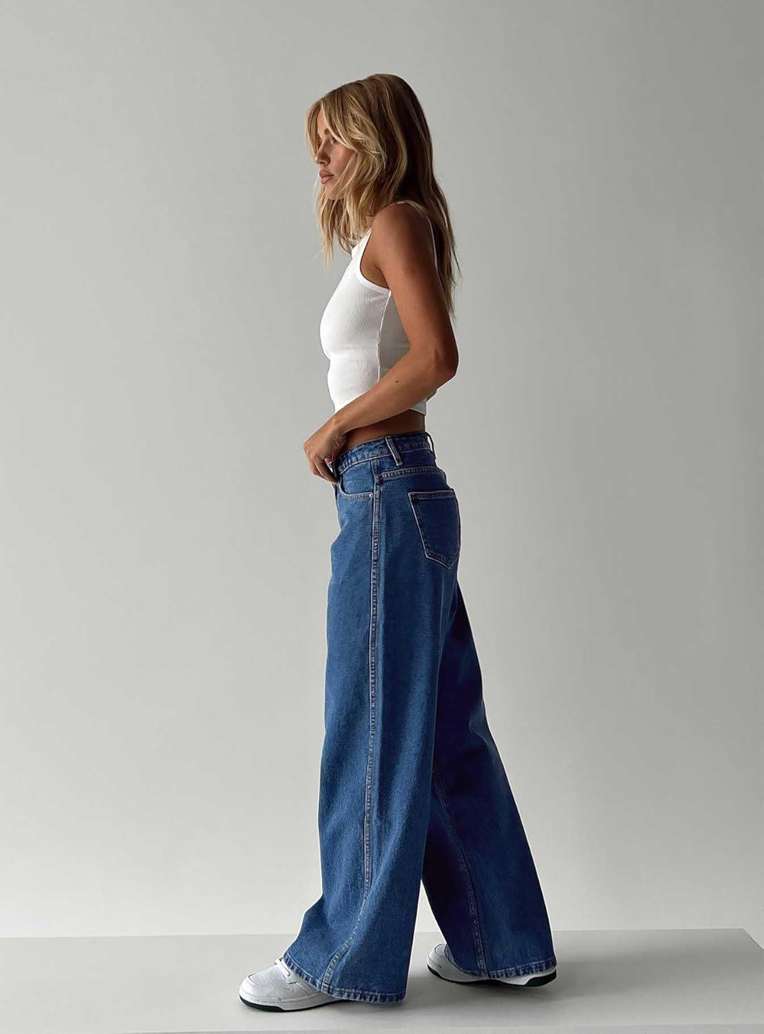 imagePrincess Polly Womens Ramos Low Rise Jeans DenimDark Wash Denim