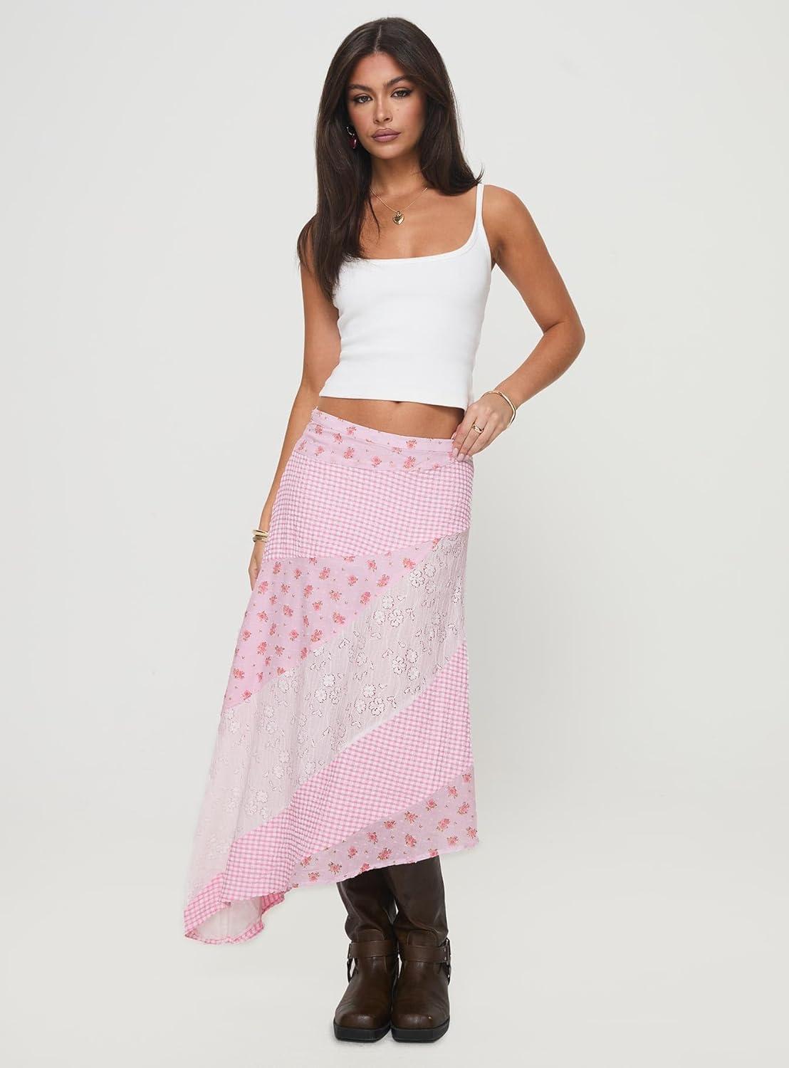 imagePrincess Polly Womens Rennar Maxi SkirtPink
