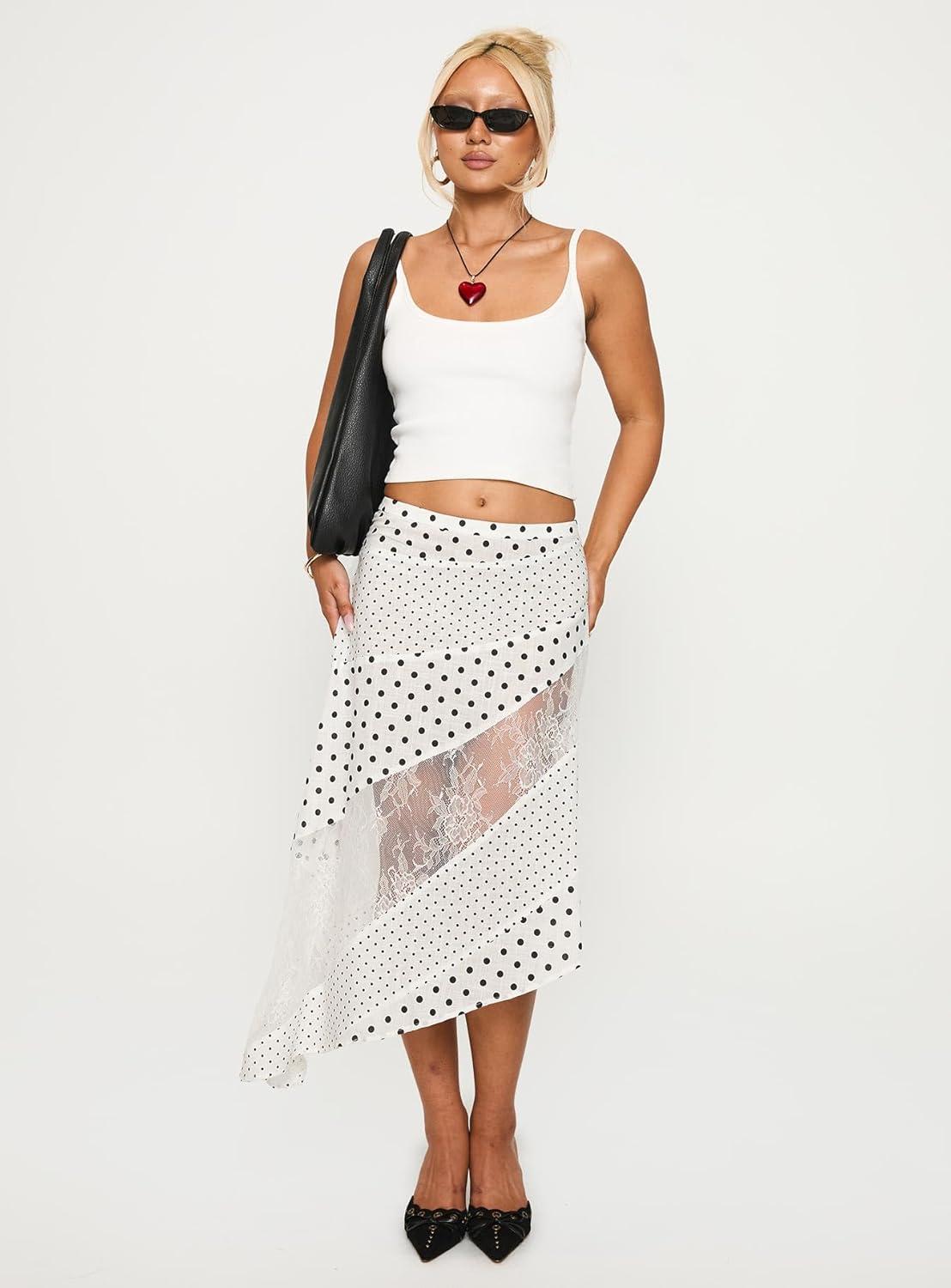 imagePrincess Polly Womens Rennar Maxi SkirtWhite