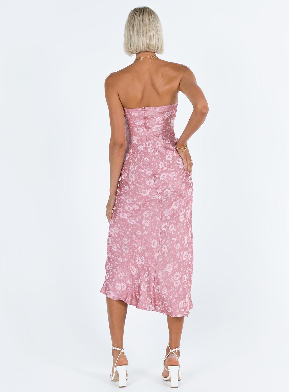 imagePrincess Polly Womens Salvin Strapless Maxi DressPink