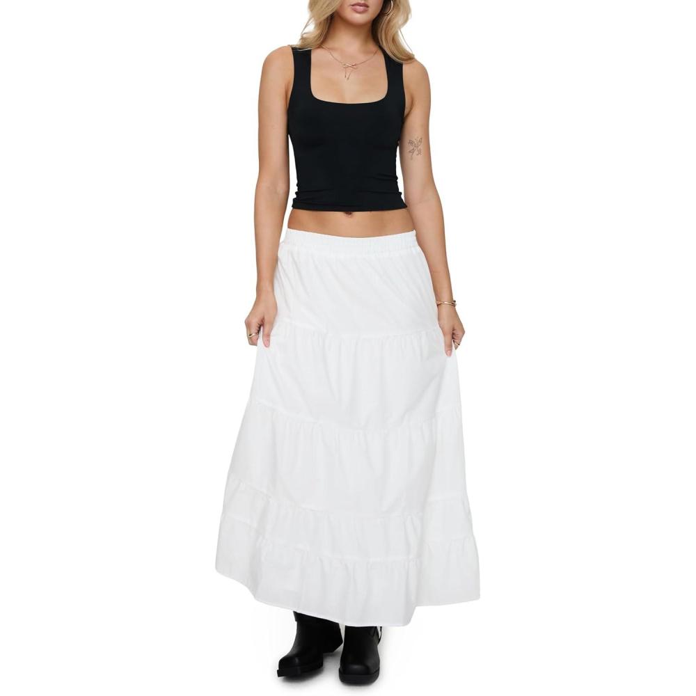 imagePrincess Polly Womens Garden Party Maxi SkirtWhite