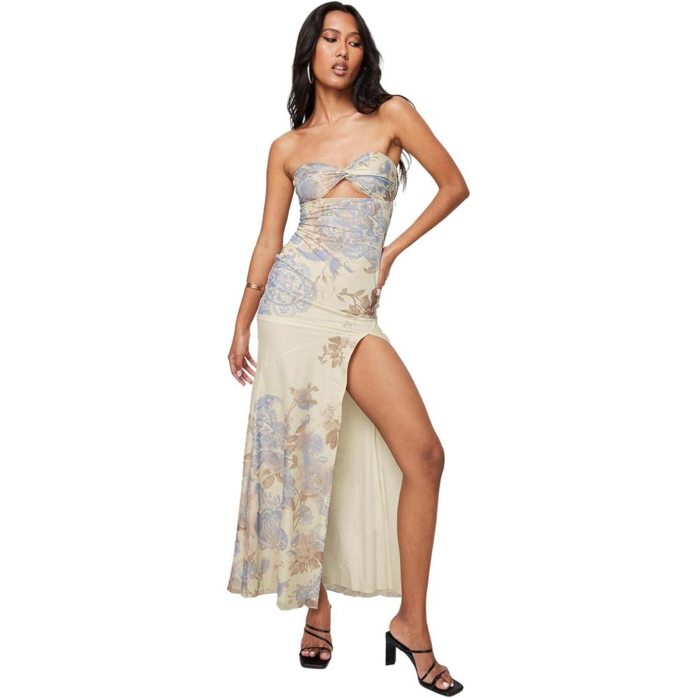 imagePrincess Polly Womens Kyanne High Split Maxi DressBeige