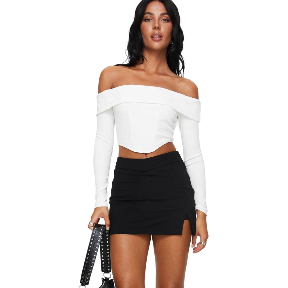 imagePrincess Polly Womens Ravyn SkortBlack