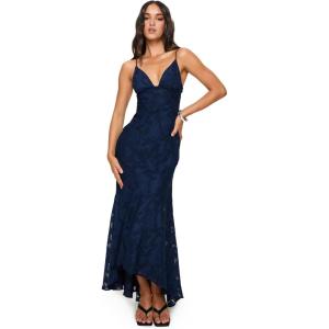Princess Polly Women’s Cyrene Maxi Dress Navy(Navy)