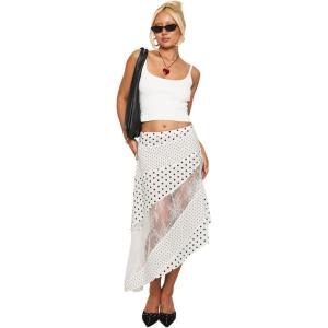 Princess Polly Women’s Rennar Maxi Skirt(White)