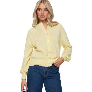 Princess Polly Women’s Sunbeam Cardigan(Yellow)