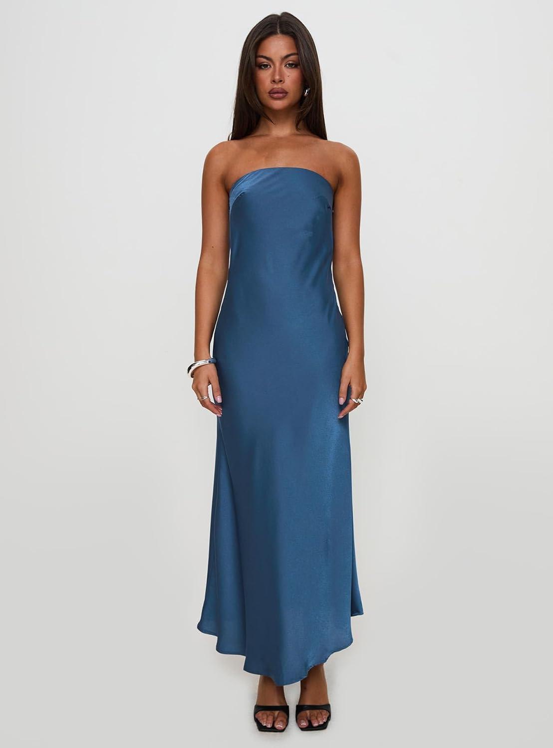 imagePrincess Polly Womens Haley Maxi DressBlue