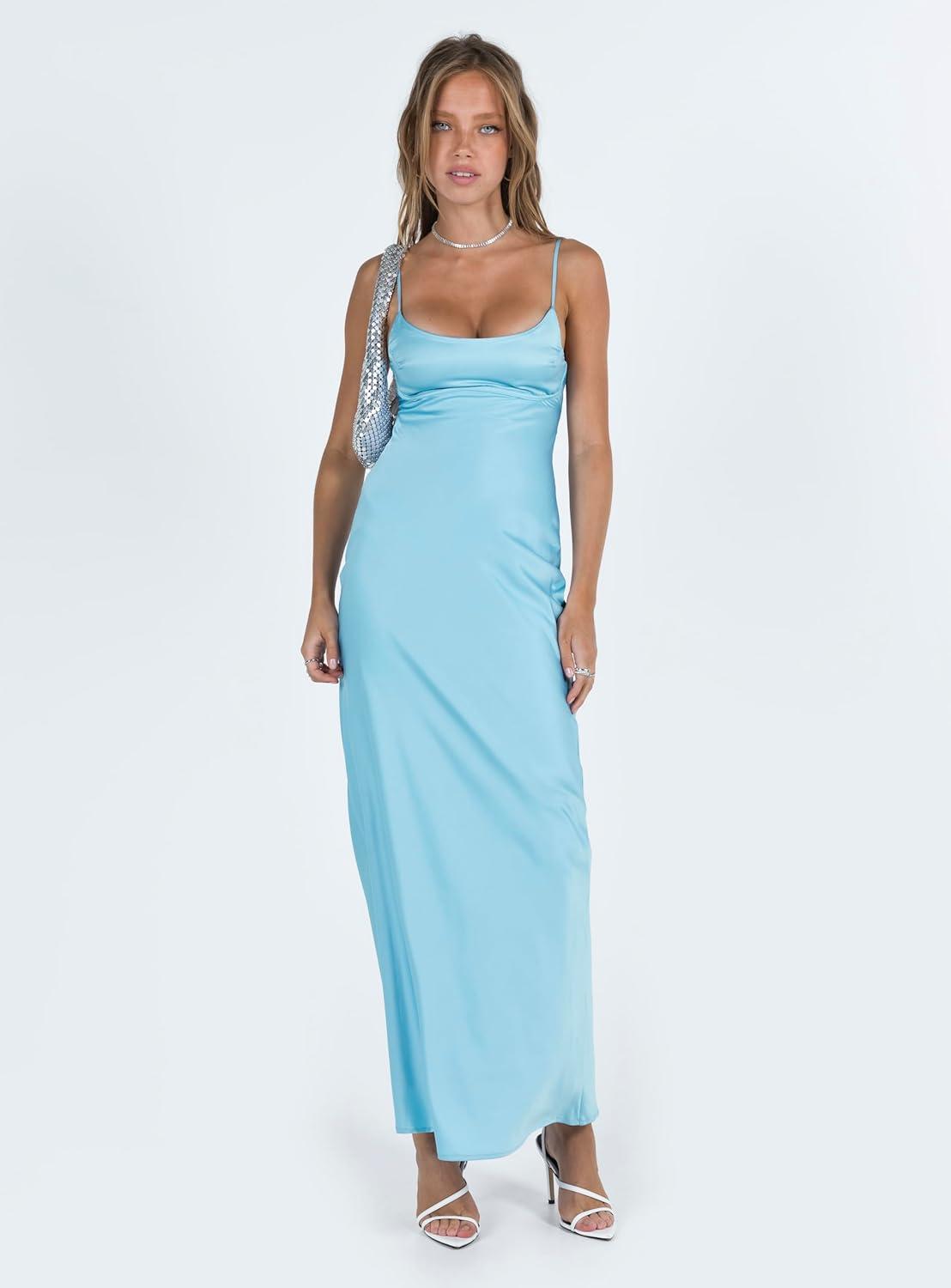 imagePrincess Polly Womens Ravia Maxi Dress BlueNavy