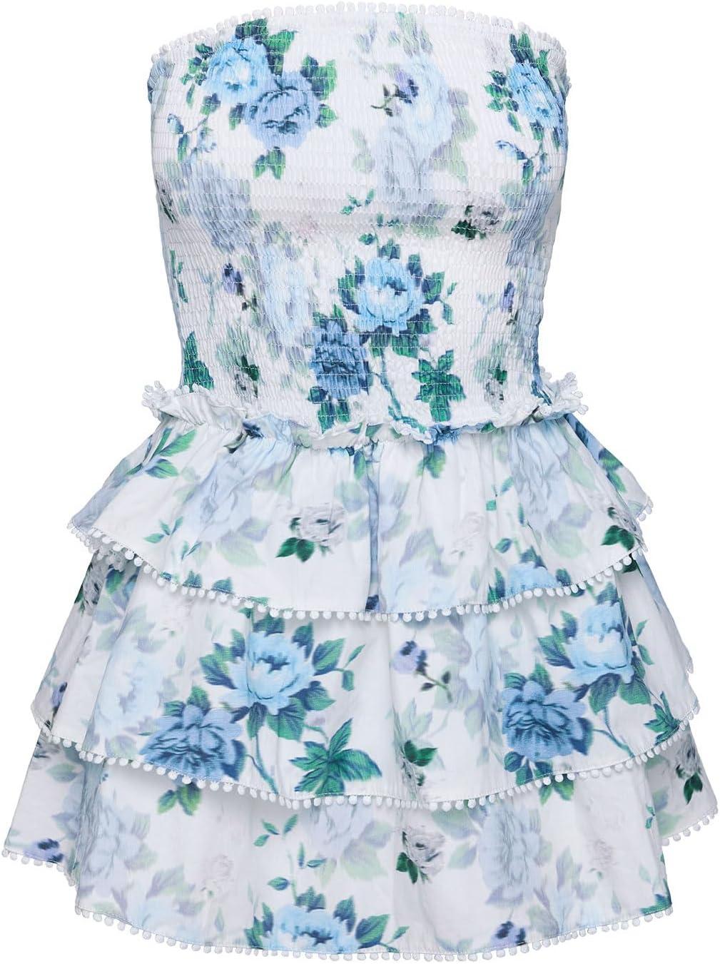 imagePrincess Polly Womens Sunkiss Frill Mini DressWhite