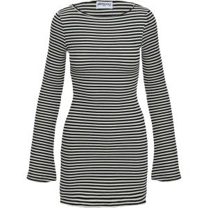 Princess Polly Women’s Bryanna Long Sleeve Mini Dress(Black)