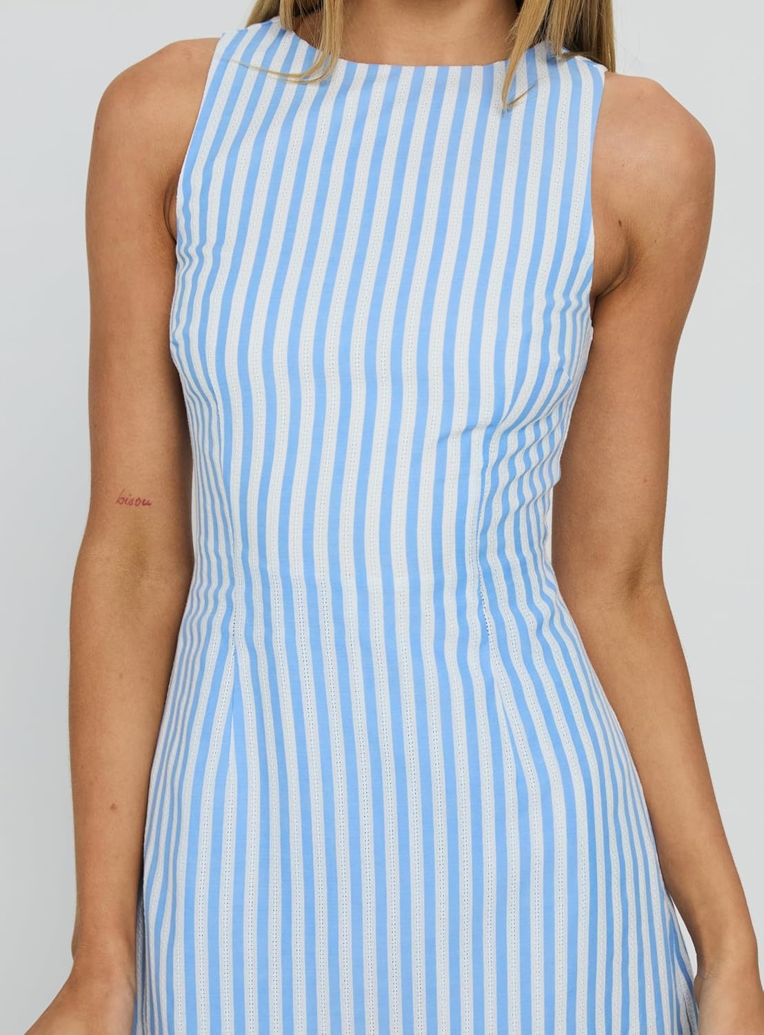 imagePrincess Polly Womens Yumiko RomperBlue Stripe