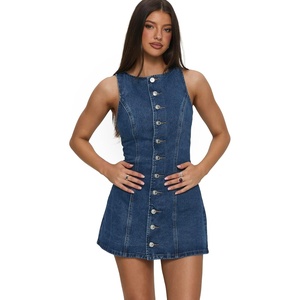Princess Polly Womens Yumiko Romper(Mid Wash)