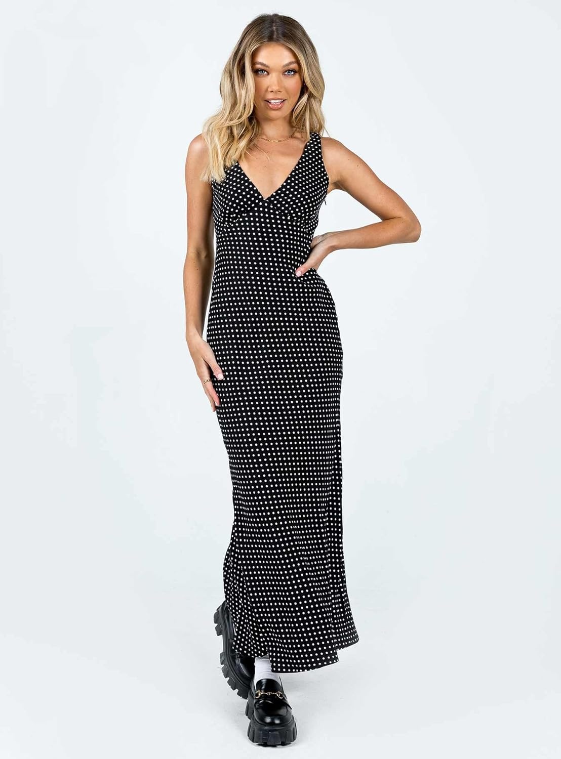 imagePrincess Polly Nellie Mini DressBlack Polka Dot