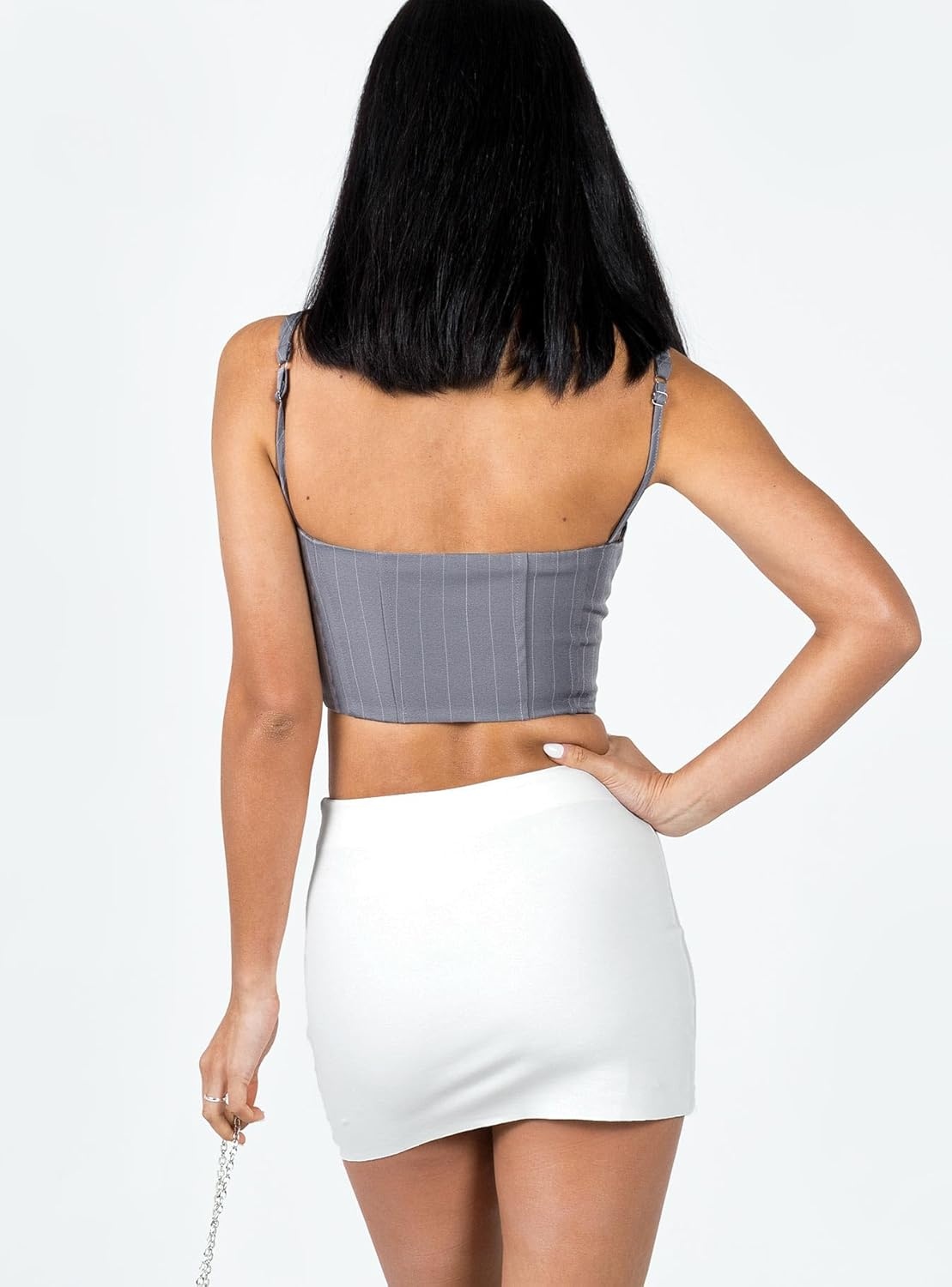 imagePrincess Polly Womens Karley Low Waist Mini SkirtWhite
