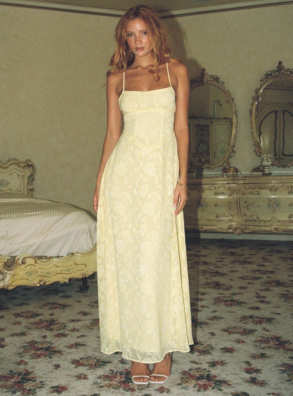 imagePrincess Polly Womens South of France Maxi DressYellow