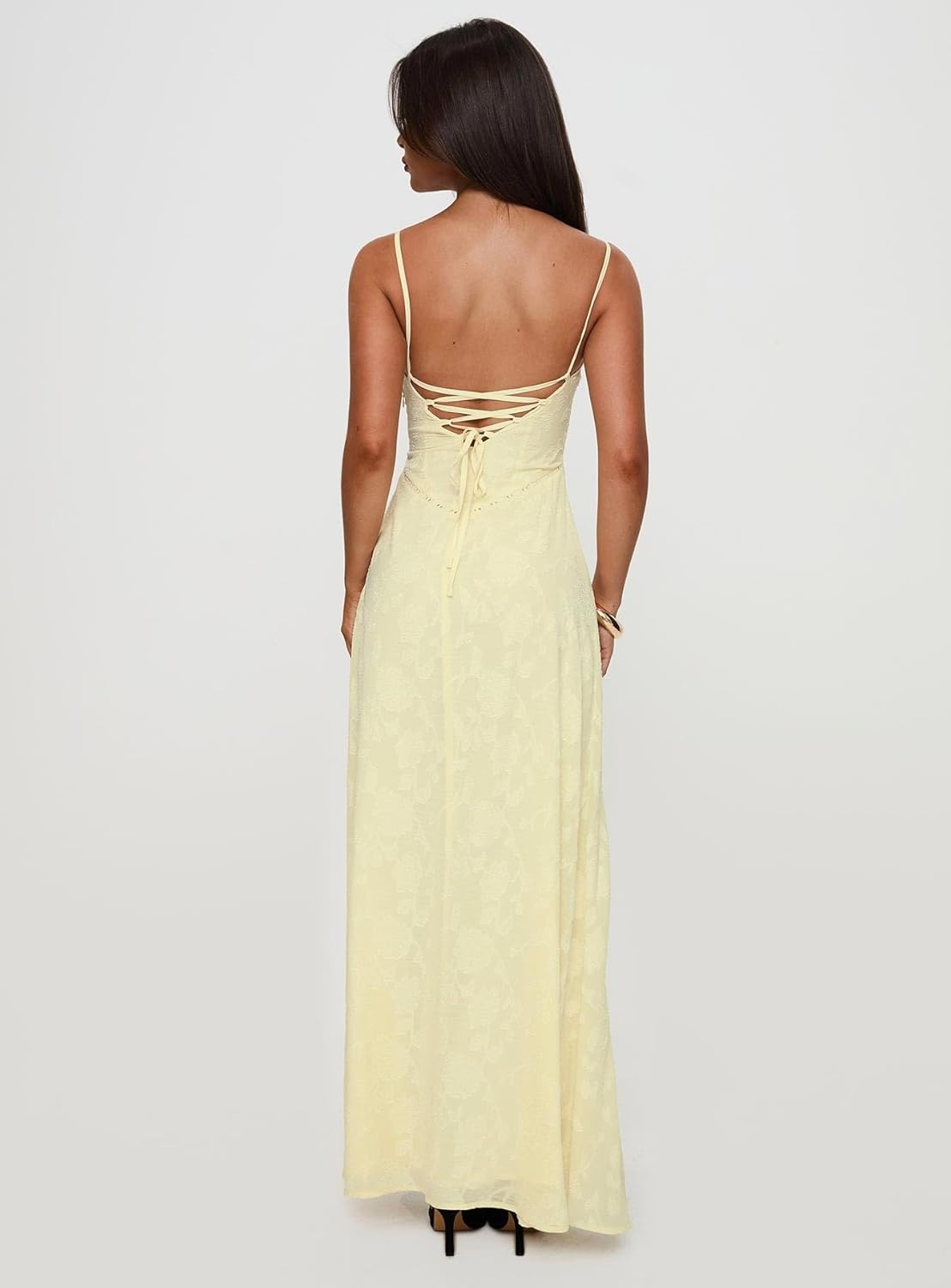 imagePrincess Polly Womens South of France Maxi DressYellow