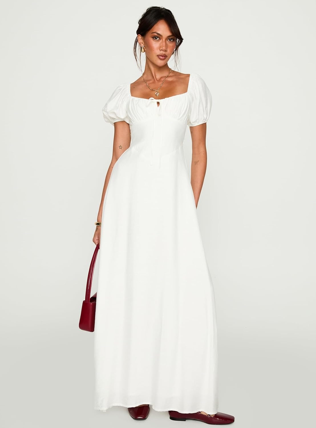 imagePrincess Polly Womens Summer Song Maxi DressWhite