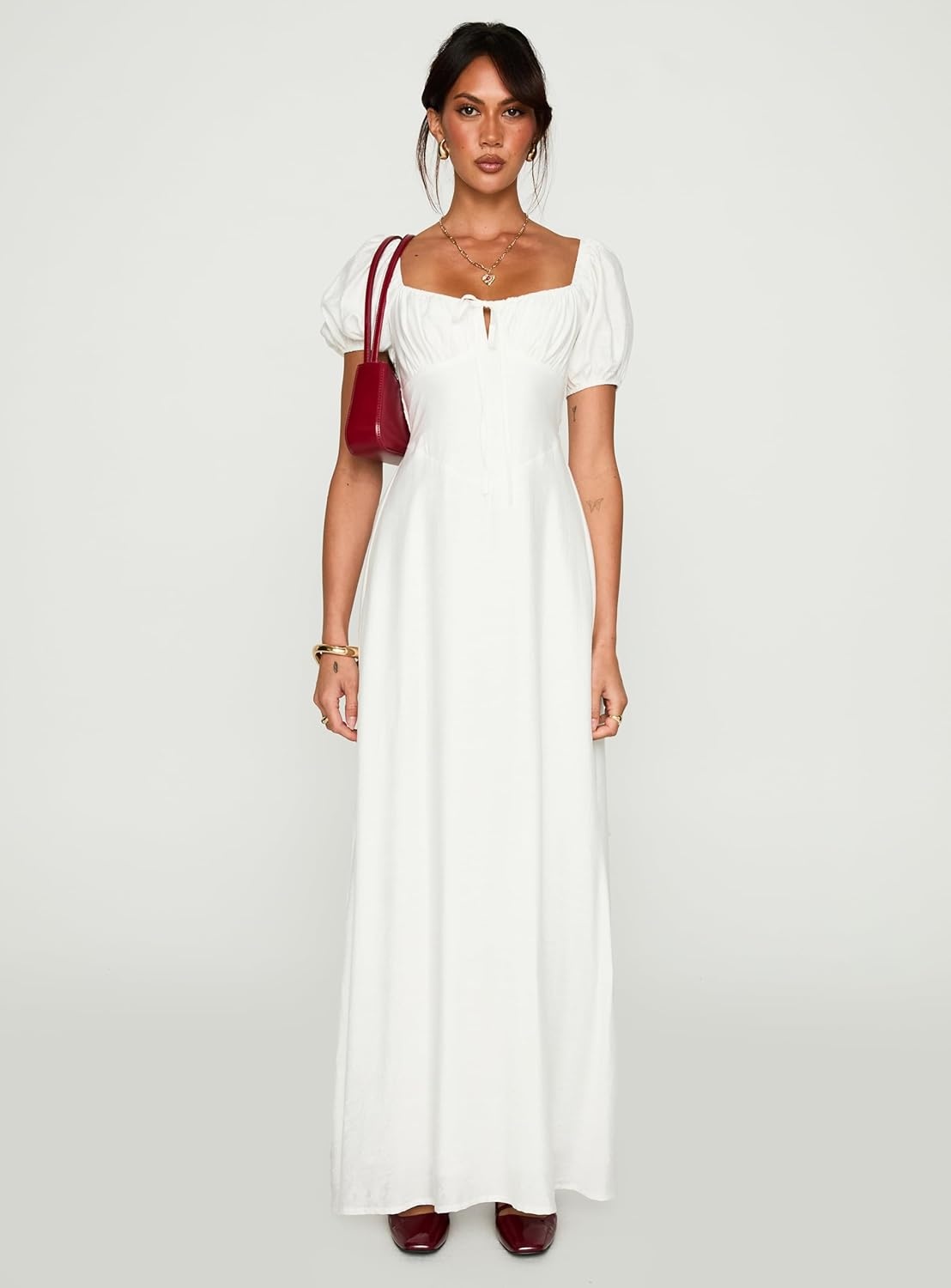 imagePrincess Polly Womens Summer Song Maxi DressWhite