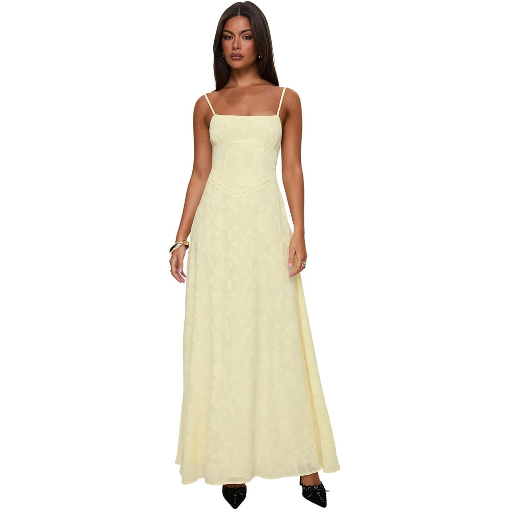 imagePrincess Polly Womens South of France Maxi DressYellow
