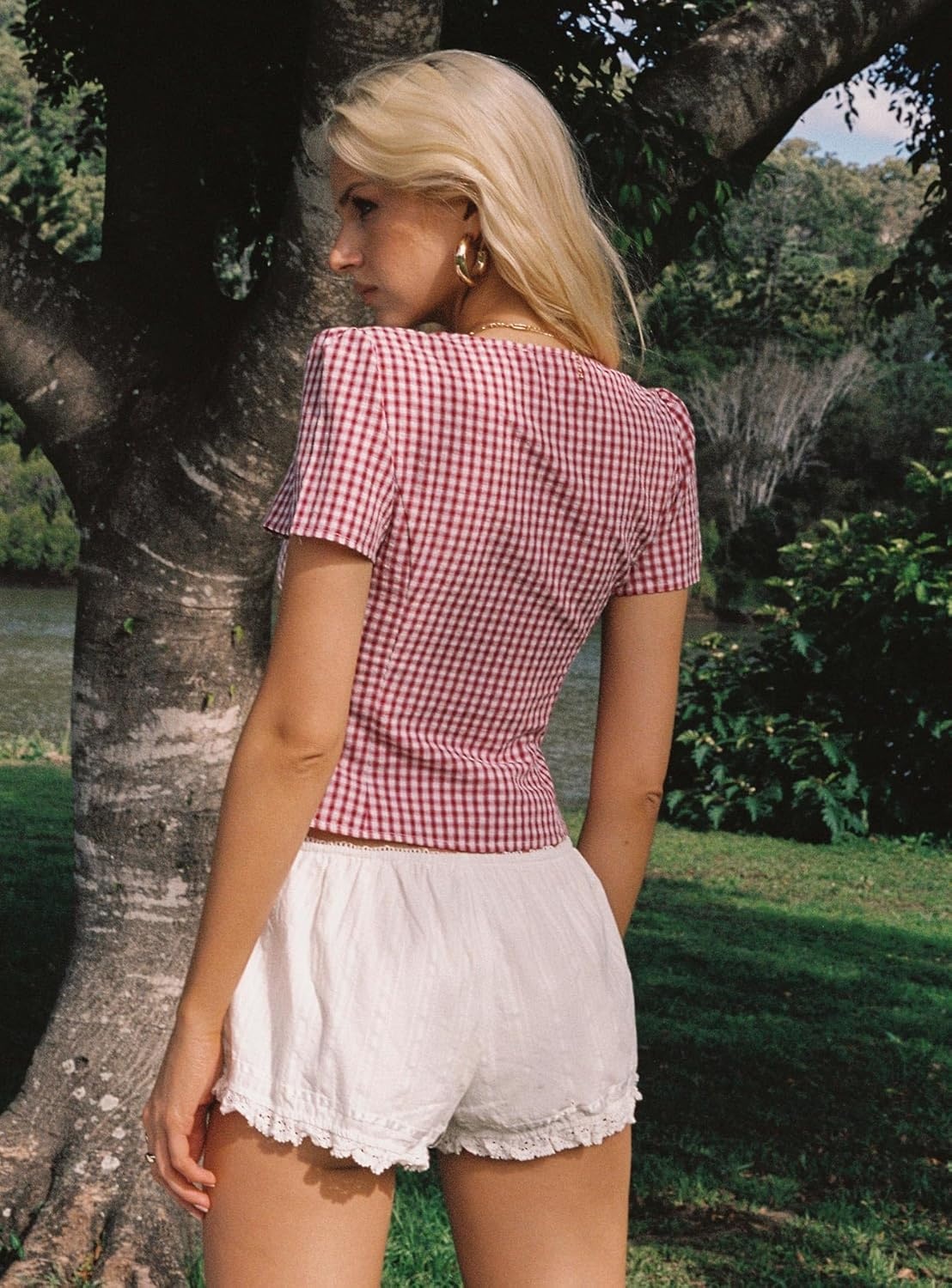 image:imagePrincess Polly Isolda TopRed Gingham