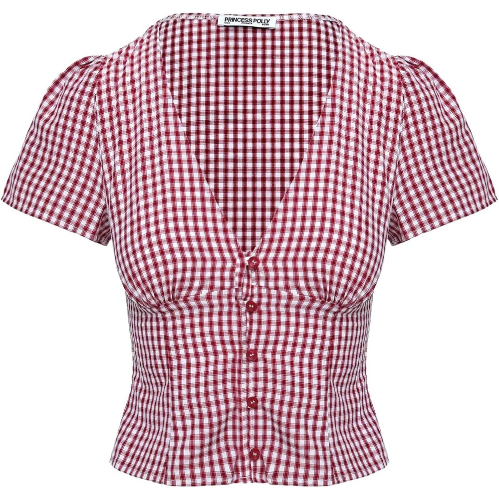 image:imagePrincess Polly Isolda TopRed Gingham