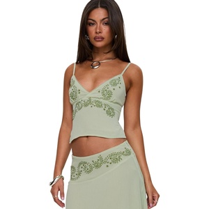 Princess Polly Women’s Pappilion Top(Sage)