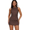 Brown Polka Dot